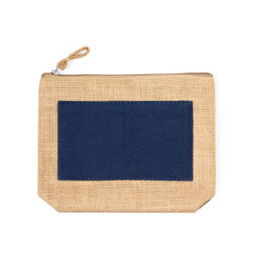 Trousse de voyage en jute naturelle